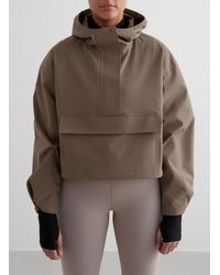 Aim'n - – nougat – wasserdichter, kurzer anorak - Lyst