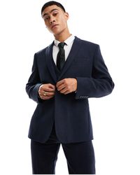 ASOS - Wedding Slim Wool Mix Suit Jacket - Lyst