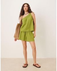 ASOS - Pull On Shorts Co-ord - Lyst