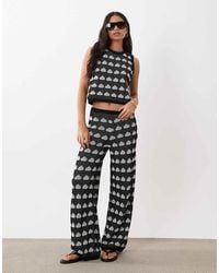 ASOS - Crochet Knit Beach Pants - Lyst