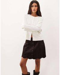 Nobody's Child - Chelsea Cord Button Down Mini Skirt - Lyst