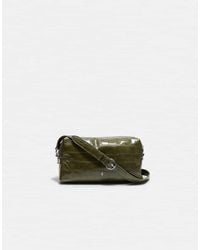 Stradivarius - Crocodile-effect Rectangular Crossbody Bag - Lyst