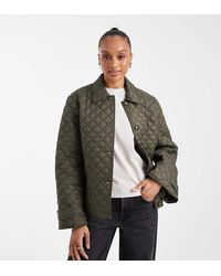 Vero Moda - Gewatteerd Jack Met Knoopsluiting - Lyst