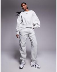 Nike - Phoenix Fleece High Waisted Oversized Sweatpants - Lyst