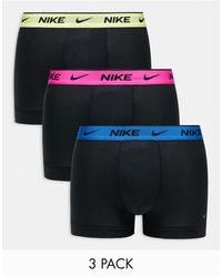 Nike - Everyday Cotton Stretch Trunks 3 Pack - Lyst