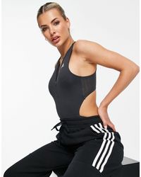 Body 3-Stripes Nero Donna | Canotte adidas « Lucania Cuore