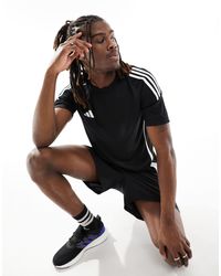 adidas Originals - Adidas - football tiro 24 - t-shirt nera - Lyst