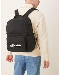 Calvin Klein - Retro Logo Backpack - Lyst