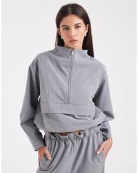 4th & Reckless - – exklusive, elegante hochgeschlossene pullover-jacke - Lyst