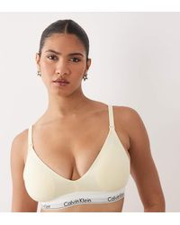 Calvin Klein - Icon Cotton Modal Lightly Lined Maternity Bra - Lyst
