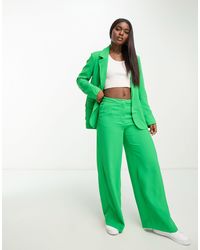 Jdy - High Waisted Wide Leg Trouser Co-ord - Lyst