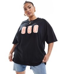 ASOS - Asos Design Curve Oversized Heavyweight T-shirt With Coca Cola Cans Licence Graphic - Lyst