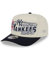 KTZ - Ny Yankees 9fifty Graphic Logo Cap With Contrast Peak - Lyst