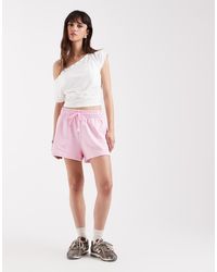 Gap - Tie Waist jogger Shorts - Lyst
