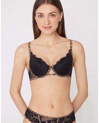 Tezenis - Venice Jungle Glow Padded Push-Up Bra - Lyst