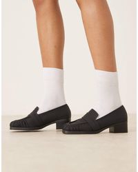 Raid - Aarvi Square Toe Loafers - Lyst