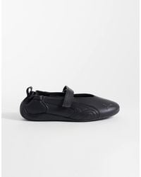 PUMA - Speedcat Fleur Leather Ballet Flats - Lyst