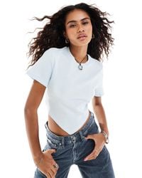 Collusion - Crop top à dos ouvert avec liens à nouer - Lyst