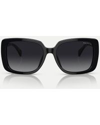Ralph - Ra5298U Rectangle Polarised Sunglasses With Lens - Lyst