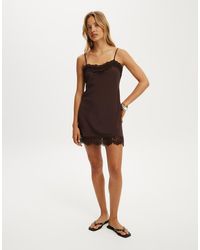 Cotton On - Estelle Mini Slip Dress - Lyst