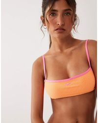Nike - Nike Square Neck Bikini Top - Lyst