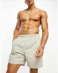 Weekday - Ed Contrast Stitch Swim Shorts - Lyst