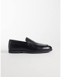 Calvin Klein - Leather Loafer - Lyst