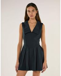 Glamorous - V Neck Sleeveless Mini Dress - Lyst