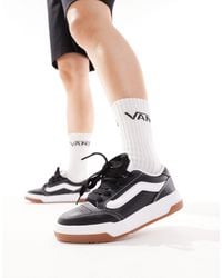 Vans - Zapatillas deportivas negras con suela gruesa - Lyst