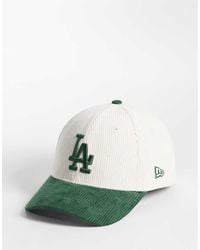 KTZ - La Dodgers 9forty Cord Contrast Peak Cap - Lyst