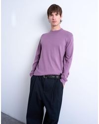TOPMAN - Essential Knit Crew Neck - Lyst