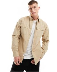 SELECTED - Cotton Overshirt - Lyst