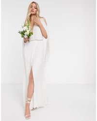 asos edition elizabeth beaded bodice wedding dress