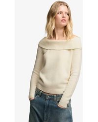 Superdry - Bardot-strickpullover - Lyst