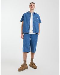 Blend - Denim Loose Fit Shorts Co-ord - Lyst