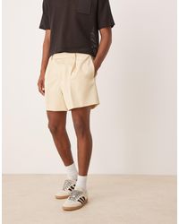 ASOS - Smart Bermuda Cropped Shorts With Front Pleat - Lyst