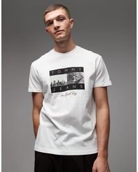 Tommy Hilfiger - Photo Flag T-shirt - Lyst