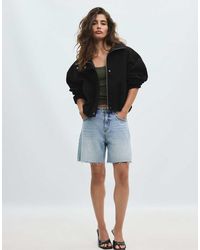 Stradivarius - Soft-touch Bomber Jacket - Lyst