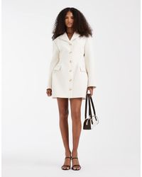 ASOS - Cinch Blazer Mini Dress - Lyst