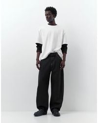 Pull&Bear - Balloon-fit baggy Jeans - Lyst