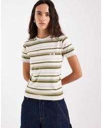 Dickies - Glade Spring Striped Baby Tee - Lyst