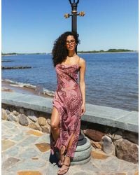 Aray - Sheer Maxi Beach Dress - Lyst