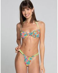 Bright Swimwear - Nia Meadow High Rise Bikini Bottom - Lyst