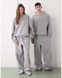 Reclaimed Vintage - Unisex Heavyweight Wide Leg jogger - Lyst
