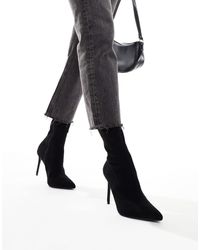 ASOS - Evie - bottines souples à talon haut - Lyst