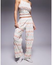 ASOS - Mix & Match Pajama Pants - Lyst