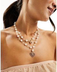 True Decadence - Pearl Necklace - Lyst