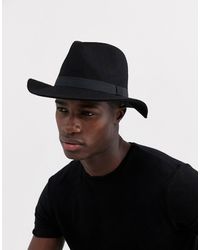 Jack & Jones Fedora nero