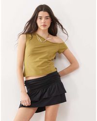 Collusion - Mini Skirt With Ruffle Detail - Lyst