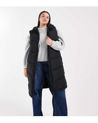 ONLY - Gewatteerde Bodywarmer Met Lange Pasvorm - Lyst